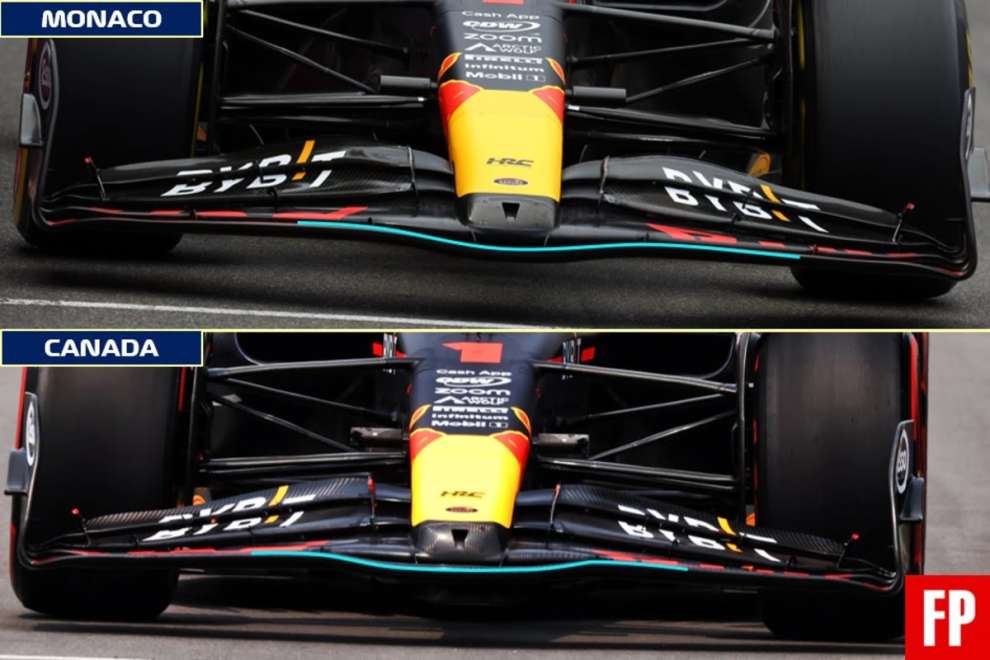 F1 Red Bull ala anteriore
