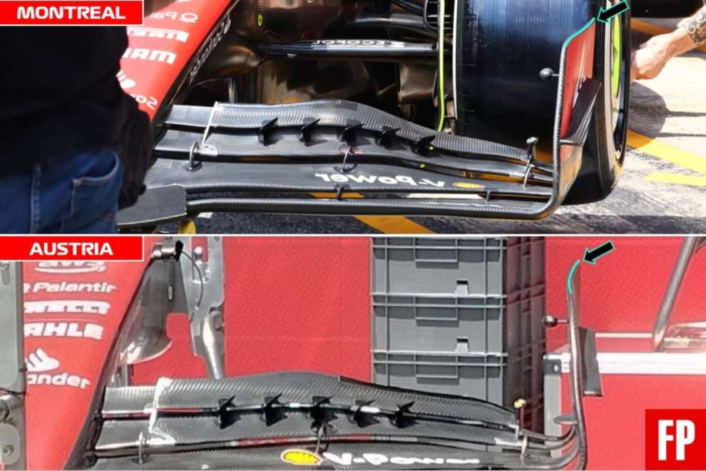 Ferrari front wing