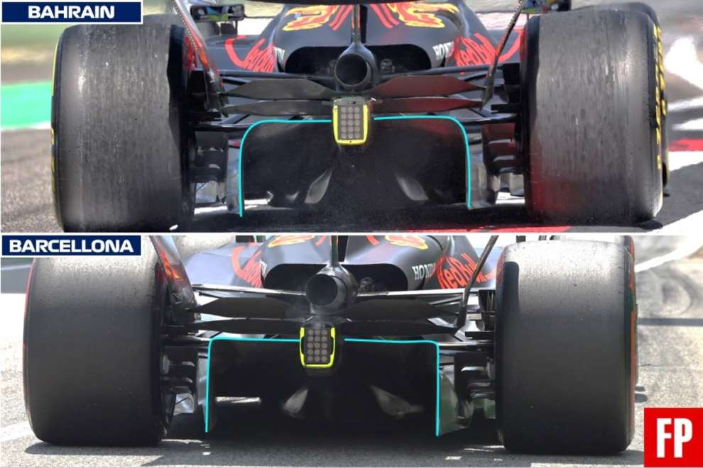 F1 Red Bull diffusore