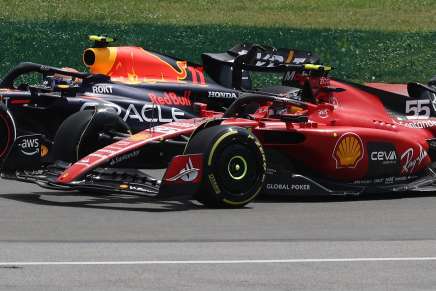 Sainz Perez Red Bull Ferrari