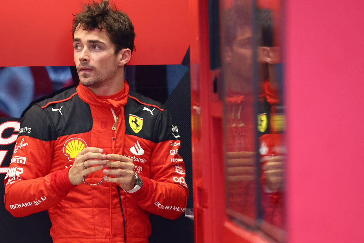 Charles Leclerc Ferrari PL2 GP Spagna 2023