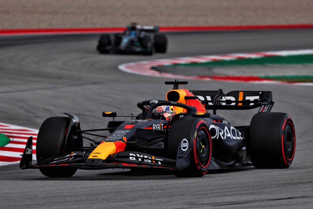 F1 Barcellona PL3 Verstappen