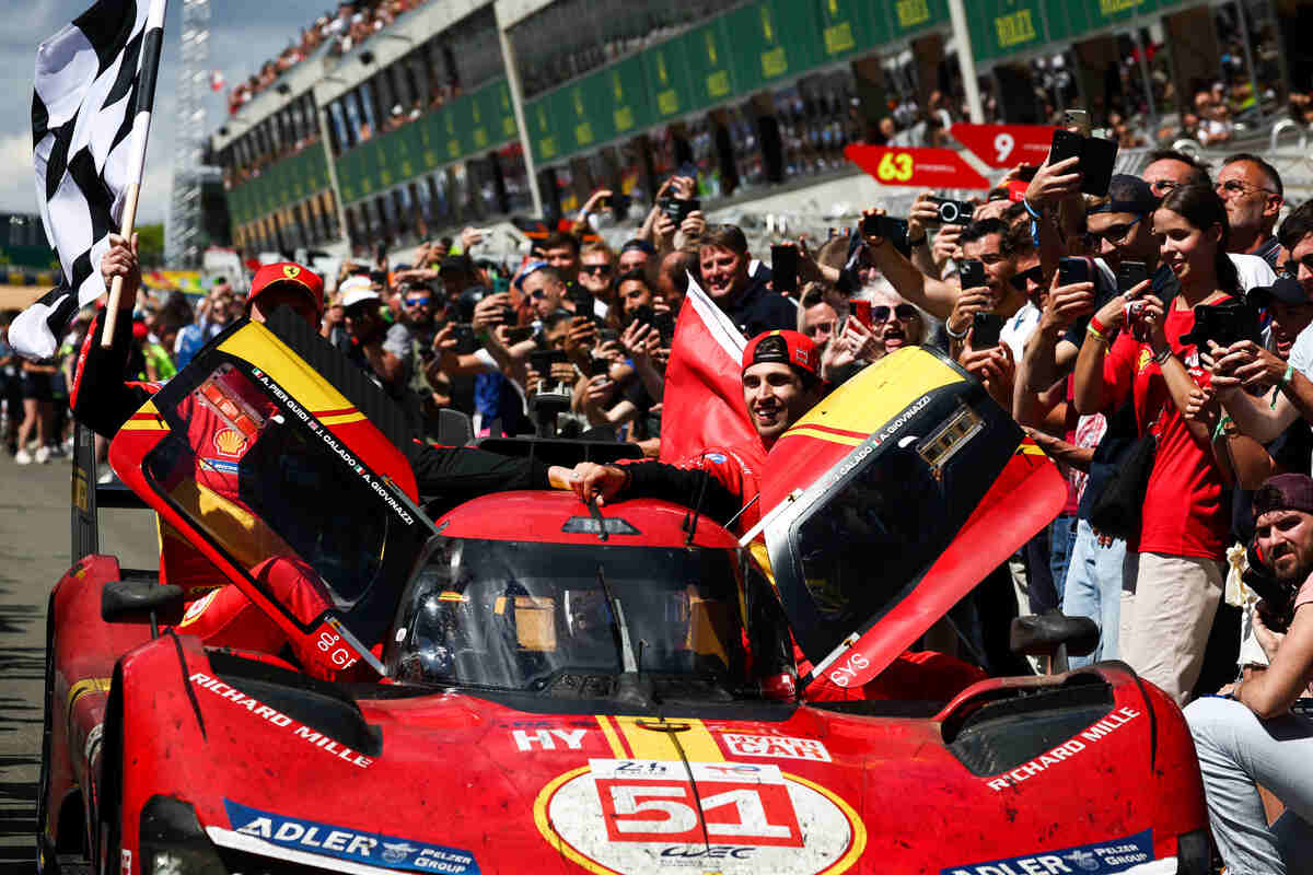 Ferrari Giovinazzi Le Mans