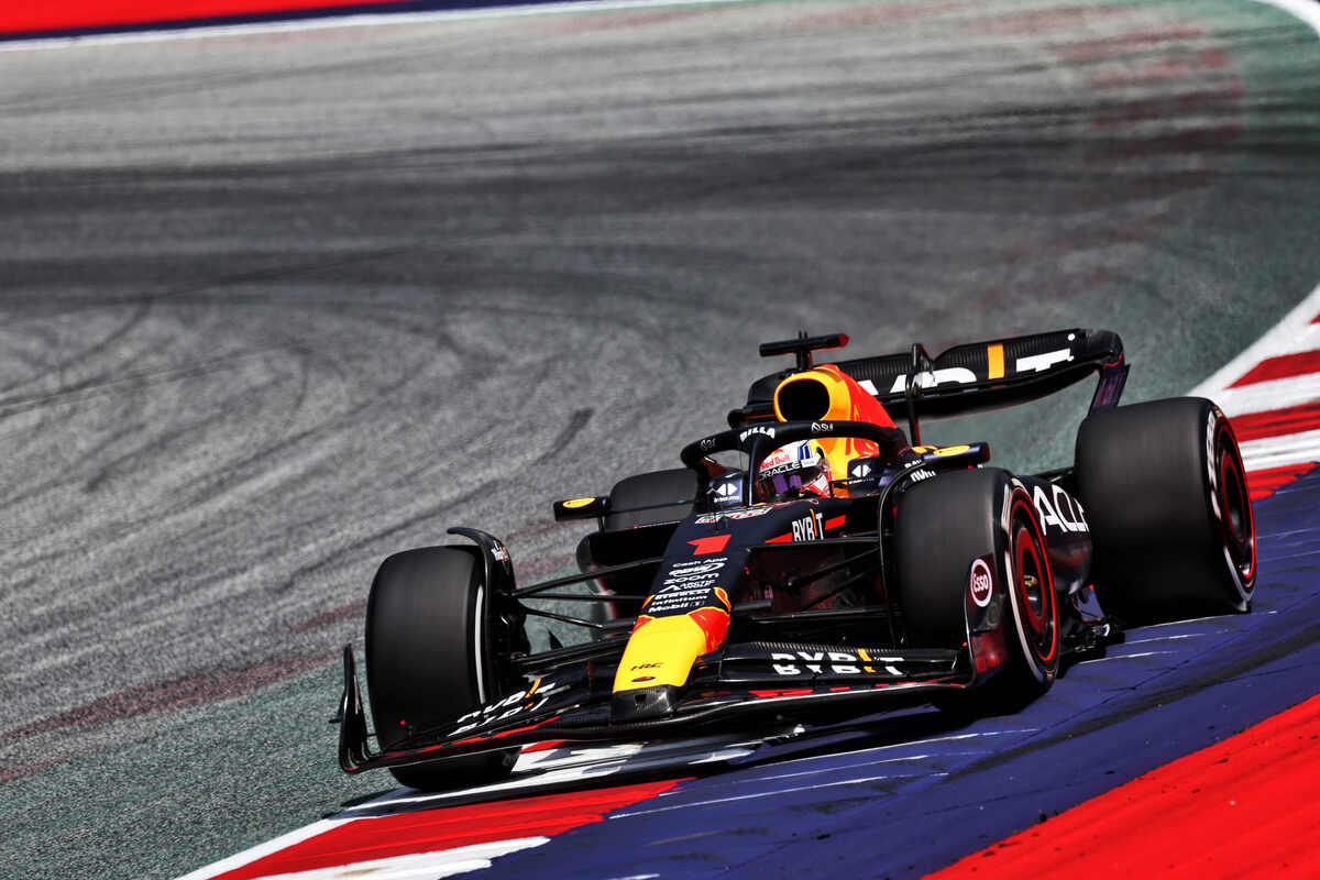 F1 Austria PL1 Verstappen