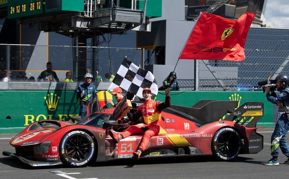 Ferrari wins at Le Mans