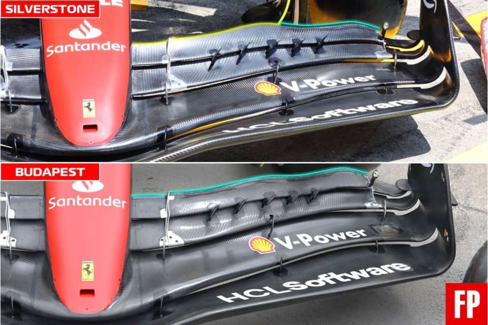 Ferrari front wing