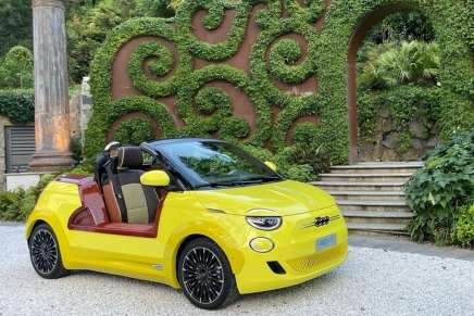 Fiat 500 elettrica Tender2