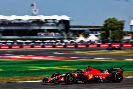 F1 Silverstone Leclerc