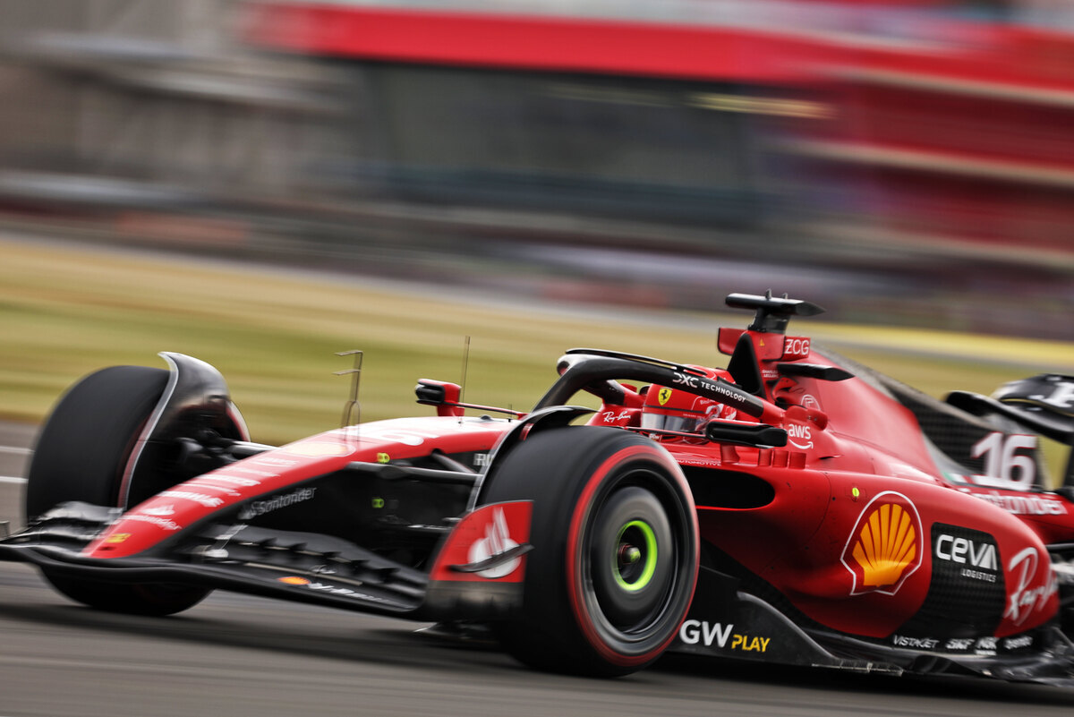 Ferrari Leclerc Silverstone