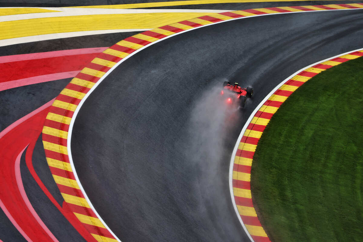 F1 Spa Sainz Ferrari