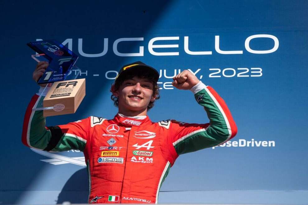 F. Regional Europea / Mugello: Antonelli riapre la lotta per il titolo