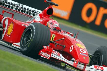 Ferrari F2001B Schumacher Australia