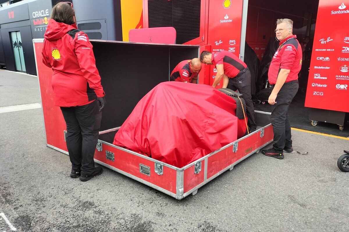 telaio ferrari leclerc zandvoort