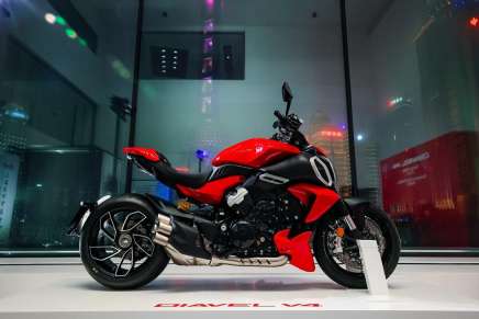 Ducati, debutto in Cina per Diavel V4