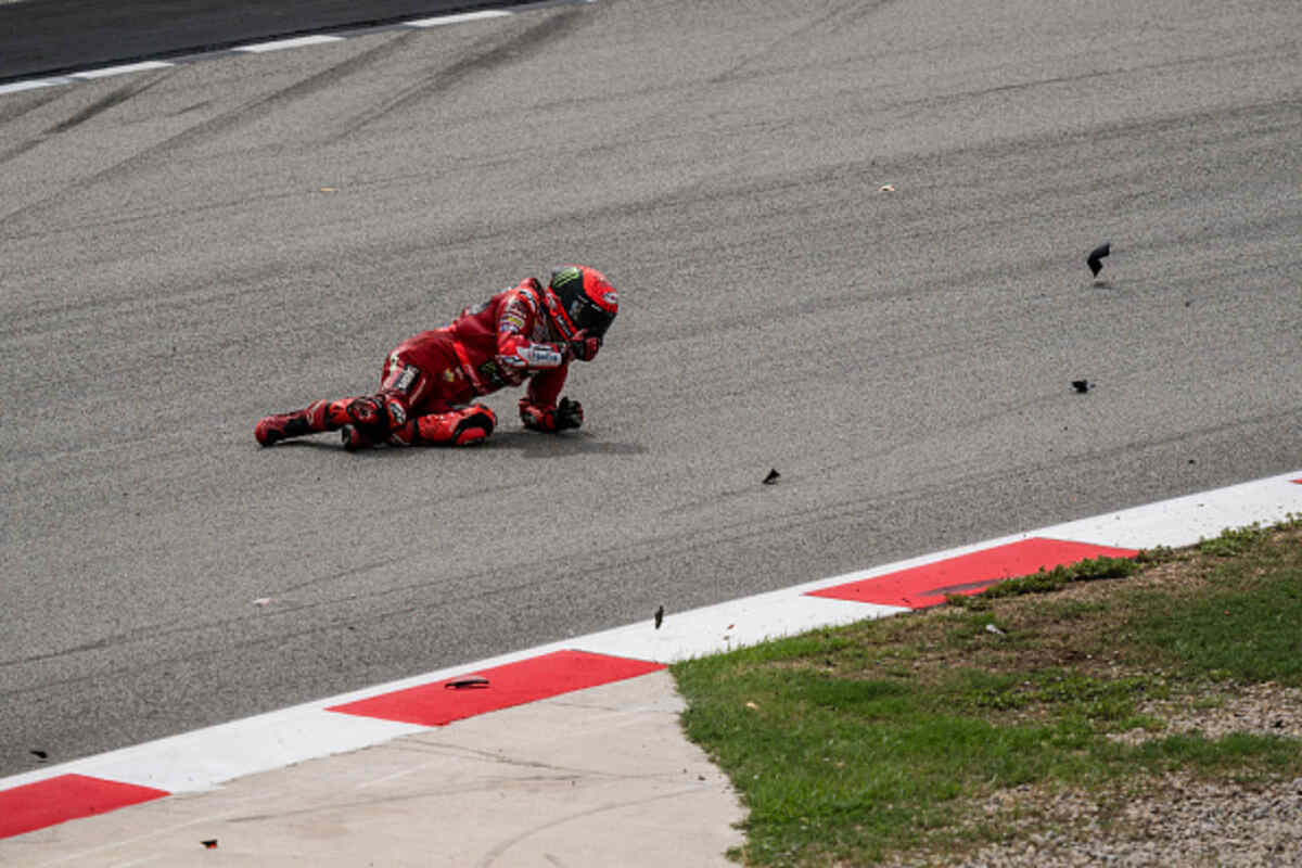 MotoGP Bagnaia Incidente Barcellona