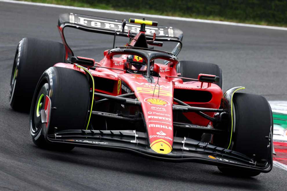 F1 Sainz Ferrari PL2 Monza