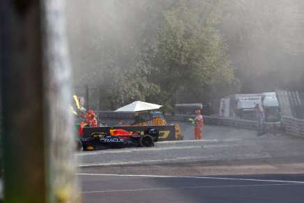 F1 Perez Incidente Monza