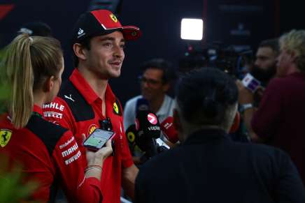 Leclerc Ferrari Singapore