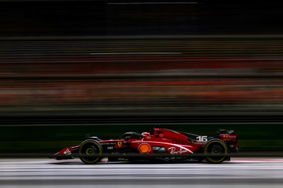 F1 Leclerc Singapore