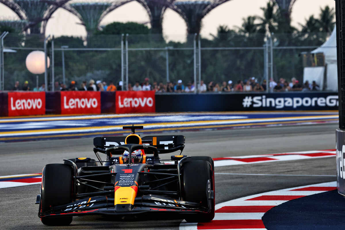 F1 Verstappen Red Bull Singapore PL3