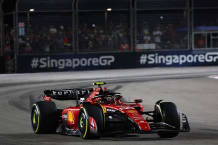 F1 Sainz Singapore Gara