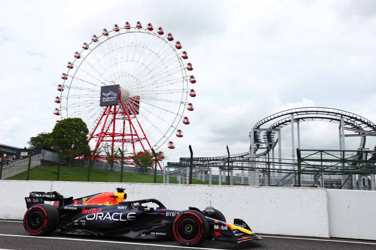 F1 Verstappen PL2 Suzuka