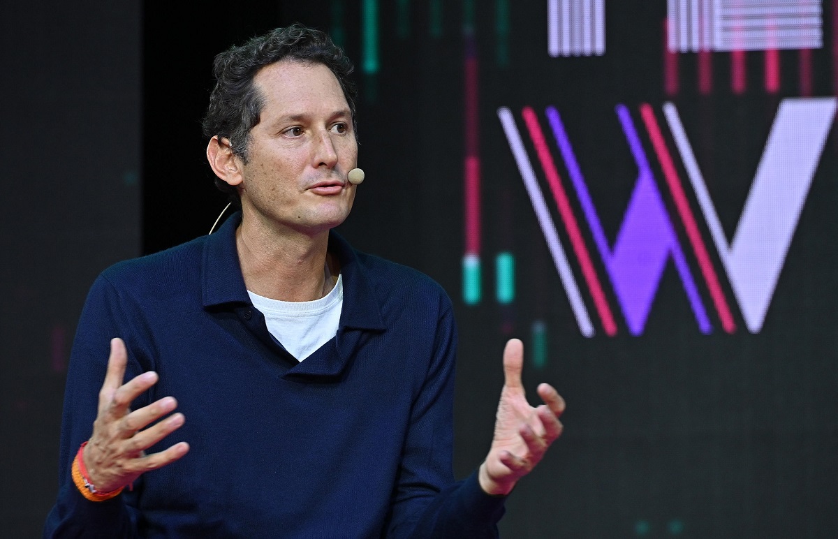 John Elkann parla in occasione della Italian Tech Week