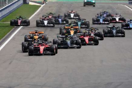 F1 Partenza Spa 2023