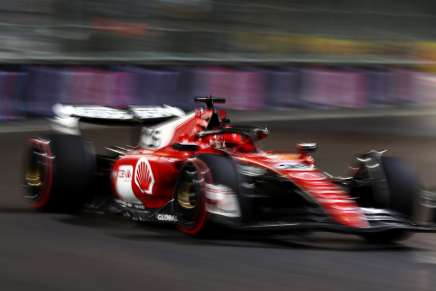 Leclerc Ferrari Las Vegas