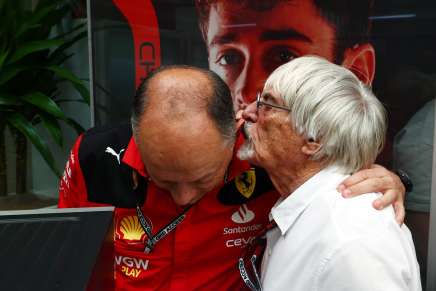 Ecclestone Vasseur Ferrari