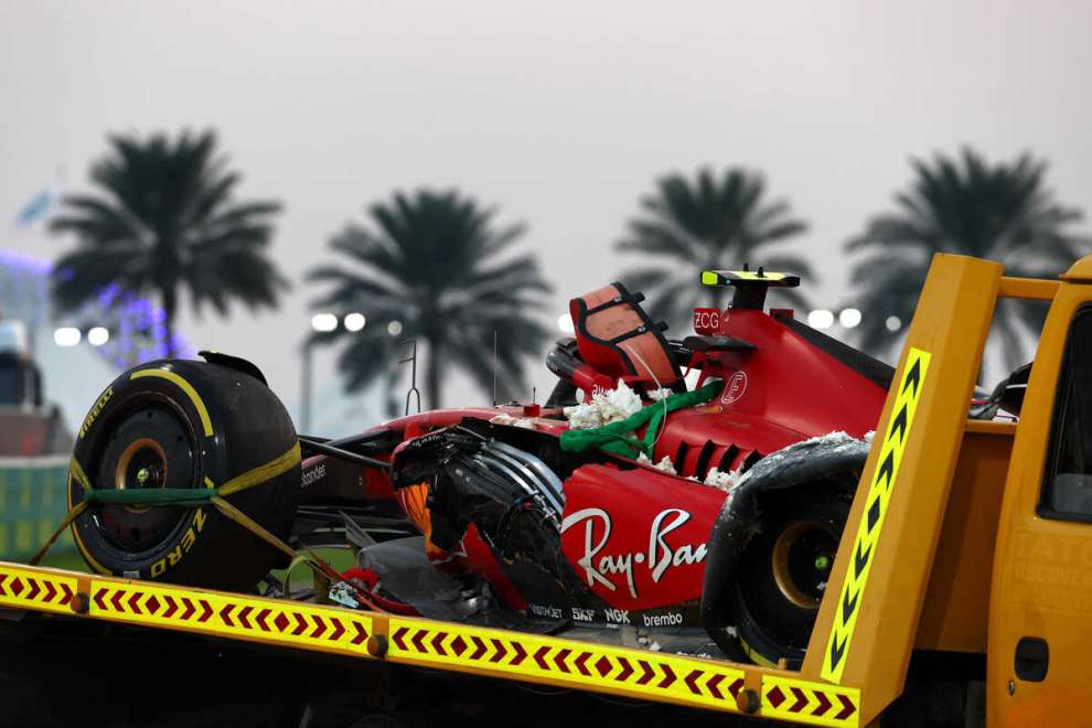 Sainz Incidente Abu Dhabi