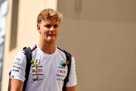 Mick Schumacher (GER) Mercedes AMG F1 Reserve Driver.