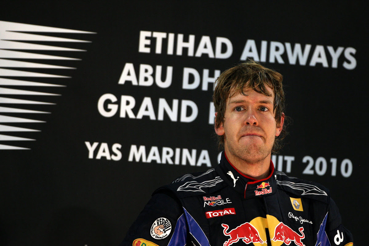 14.11.2010 Abu Dhabi, Abu Dhabi, Sebastian Vettel (GER), Red Bull Racing, wins the race - Formula 1 World Championship, Rd 19, Abu Dhabi Grand Prix, Sunday Podium - www.xpb.cc, EMail: info@xpb.cc - copy of publication required for printed pictures. Every used picture is fee-liable. © Copyright: Davenport / xpb.cc