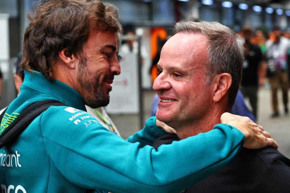 La stima di Barrichello per Alonso: “Quello che fa è spettacolare”