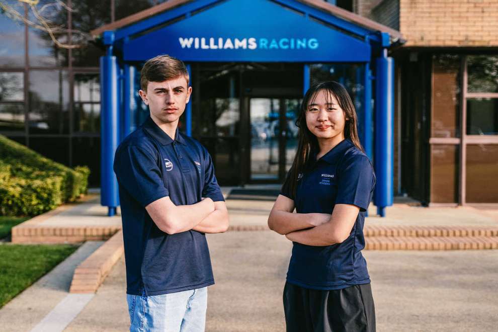 La Williams Academy accoglie due giovani: Alessandro Giusti e Sara Matsui