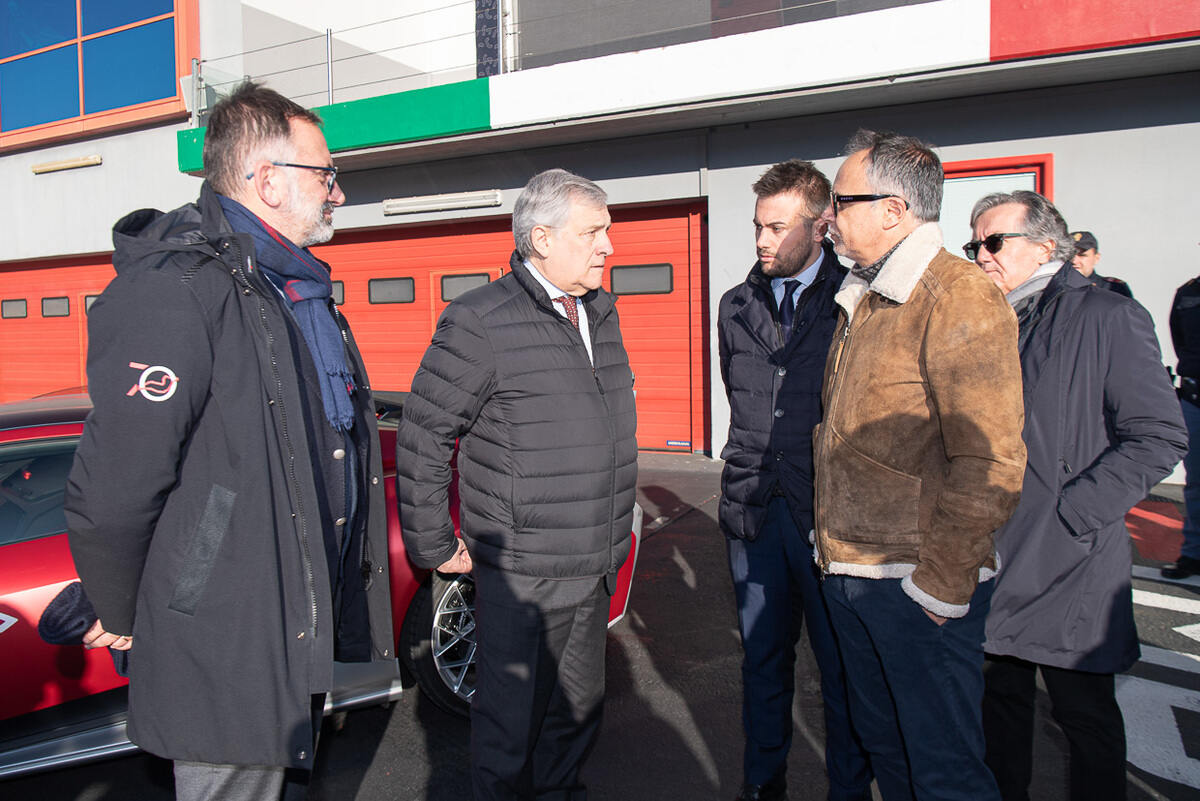 sindaco Panieri visita Tajani 1