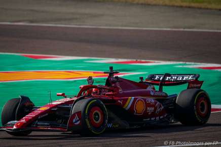 Leclerc shakedown Ferrari