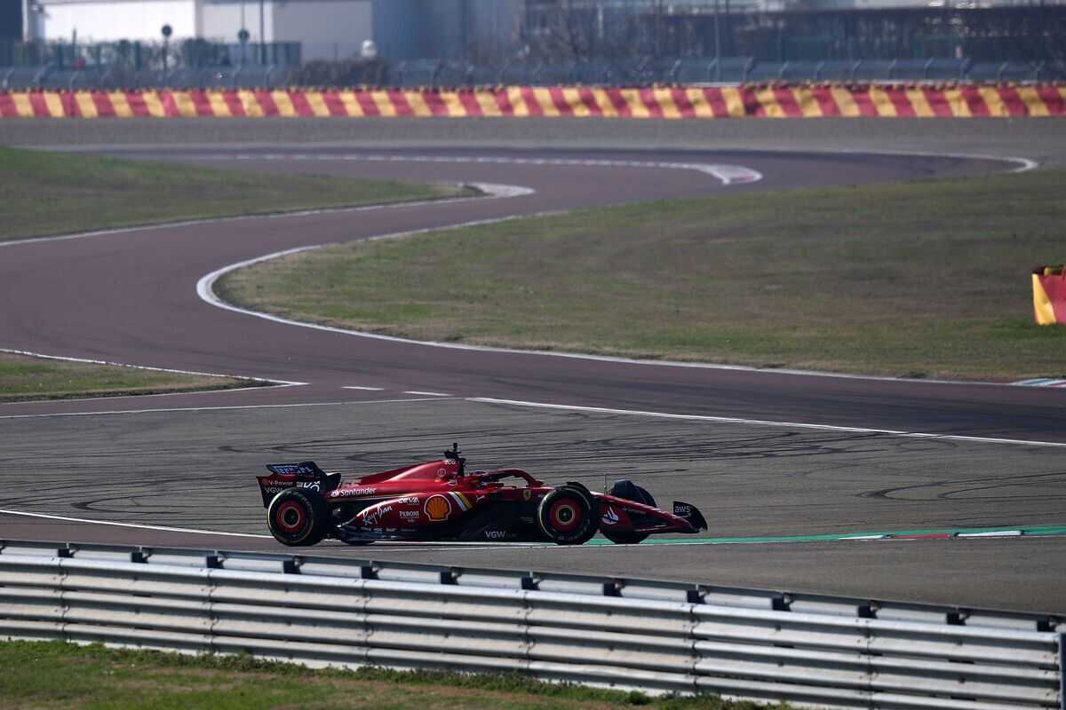 Sainz Fiorano Ferrari