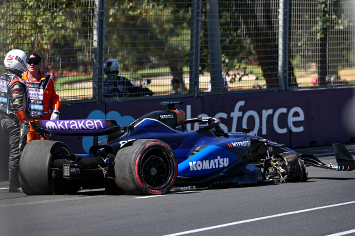 Telaio Albon, Williams ha iniziato le riparazioni lunedì mattina. Ma anche a Suzuka niente riserva