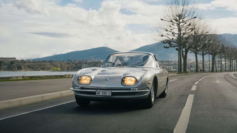 La Lamborghini 350 GT torna sulle strade di Ginevra 