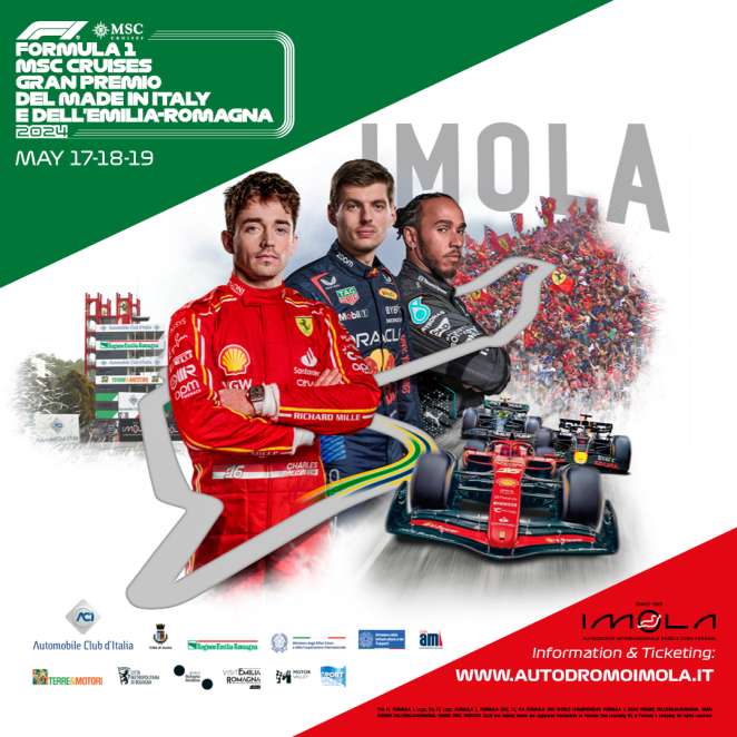 Imola, che poster con l’omaggio a Senna