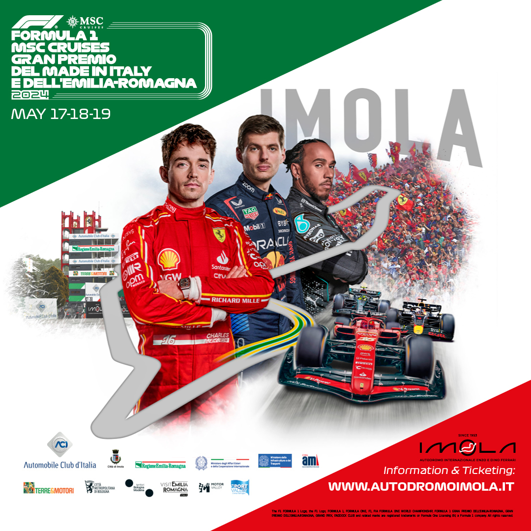 2024 F1 Imola GP special poster featuring Ayrton Senna unveiled PHOTO