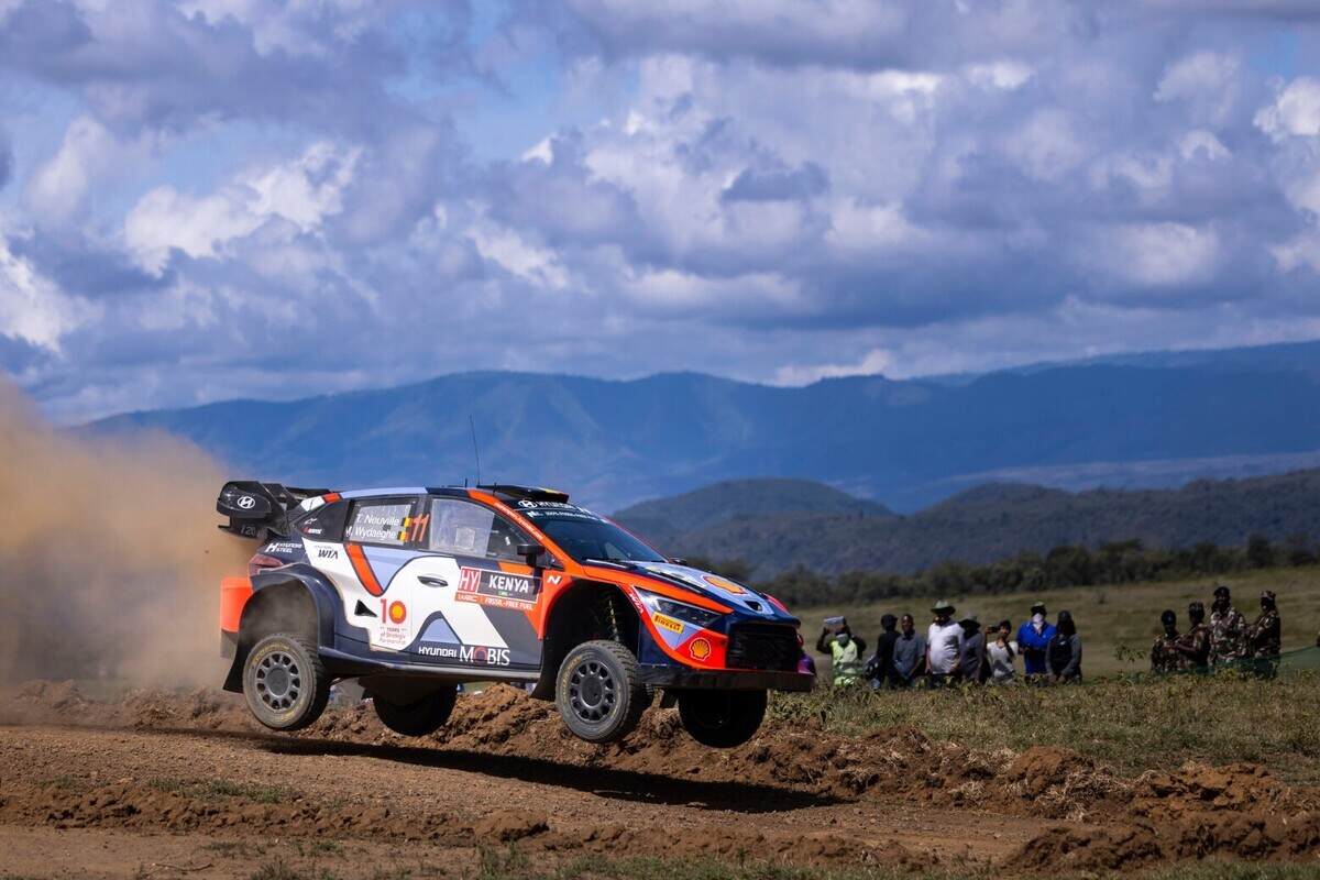 Kenya, SS1: doppietta Hyundai al termine della prima speciale