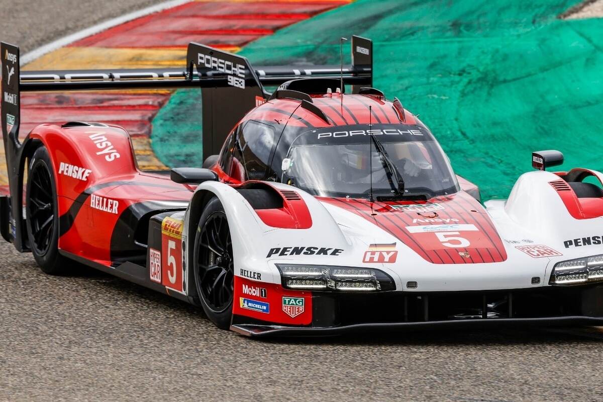 porsche vettel test aragon