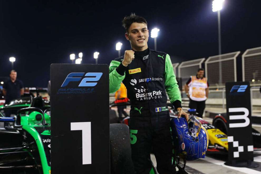 F2 / Bahrain, Gara Sprint: prima gioia per Zane Maloney. Disastro Prema