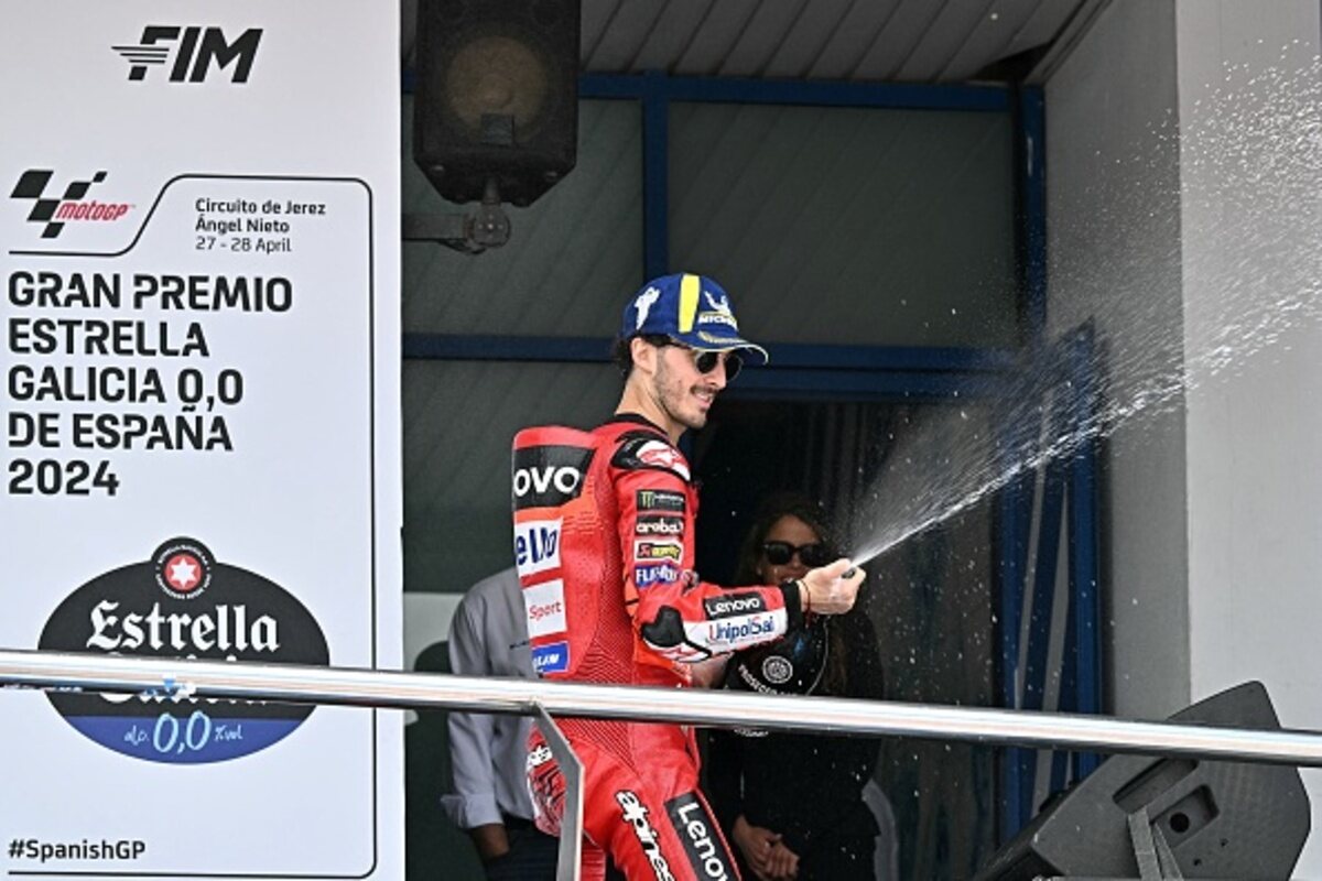 Bagnaia vince a Jerez