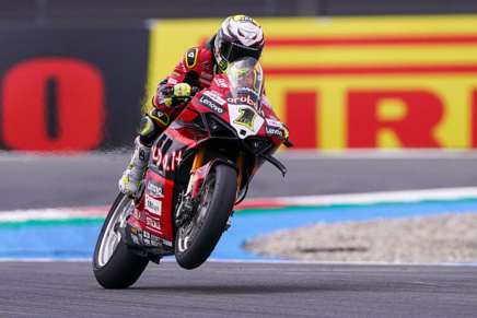 Bautista ad Assen con la Ducati