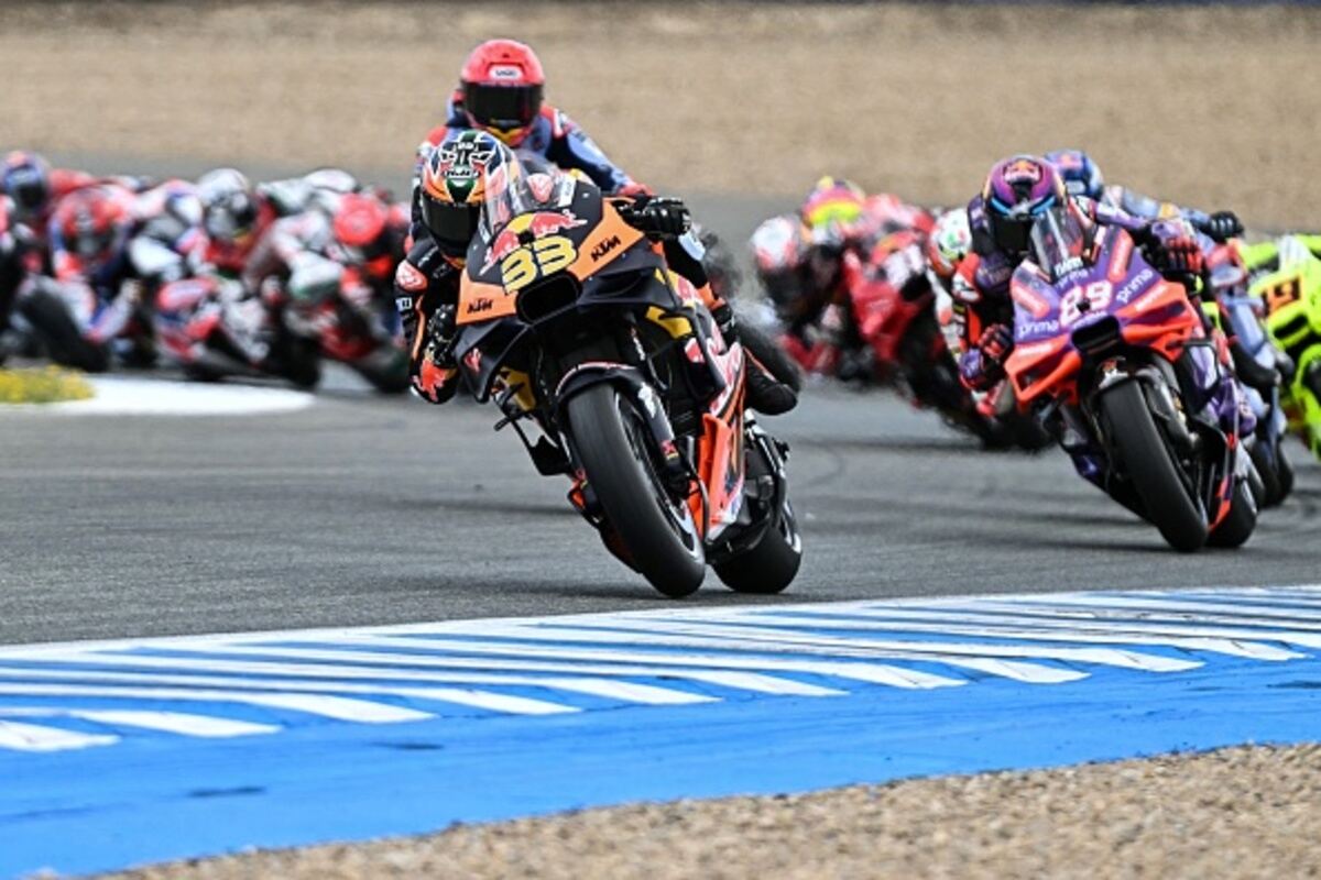 Sprint apocalittica a Jerez in MotoGP