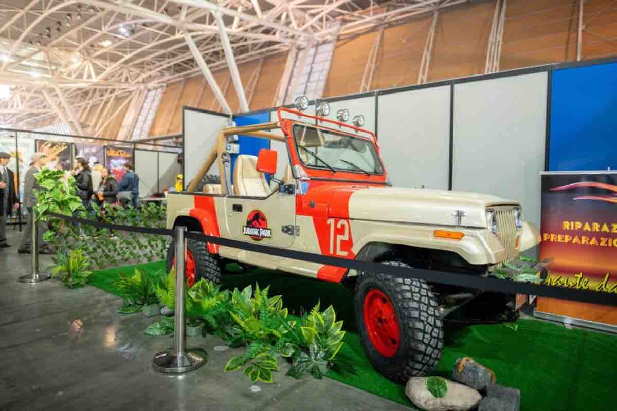 In mostra al Lingotto Fiere la Jeep protagonista di Jurassik Park