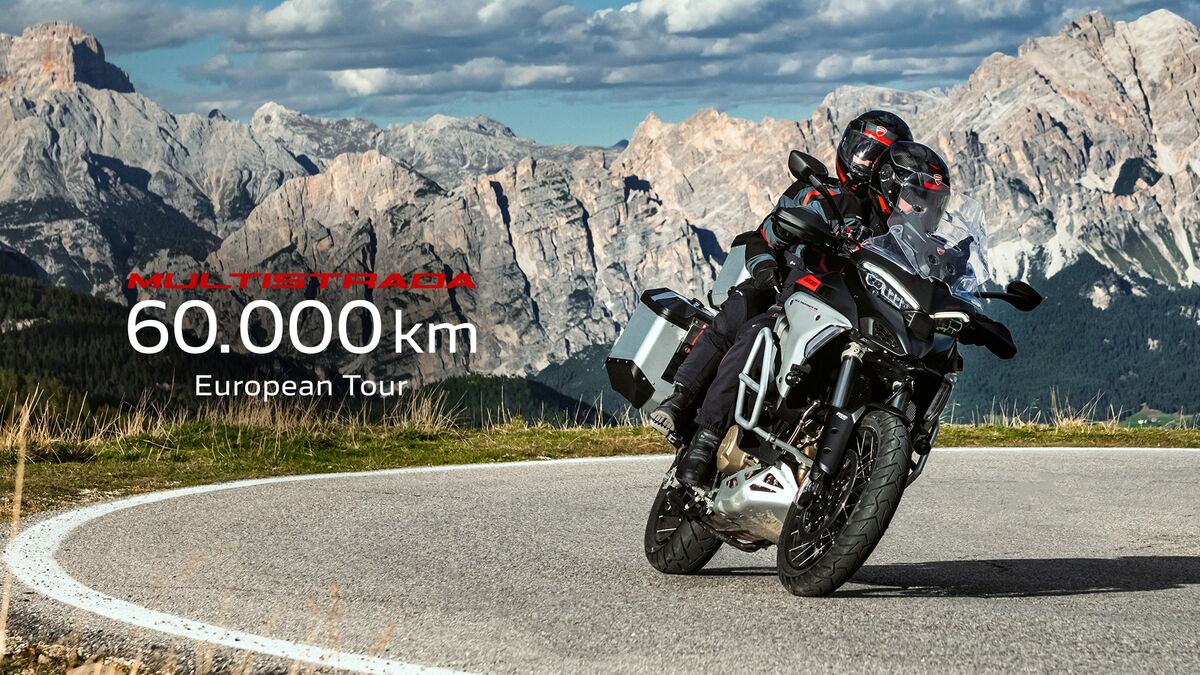 Ducati, 60.000 km in sella alla Multistrada